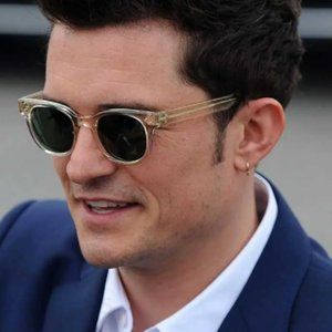 OLIVER PEOPLES SHELDRAKE in Buff / Green C MSRP$462 Orlando Bloom’s Fav